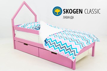 Кровать-домик детская мини Skogen лаванда в Братске