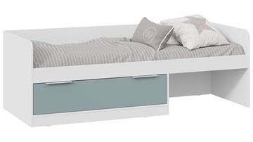 Кроватка ТриЯ Марли Тип 1 (Белый/Серо-голубой) в Братске