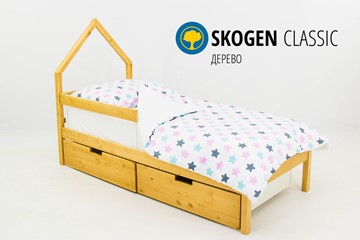 Кровать-домик мини Skogen дерево в Ангарске