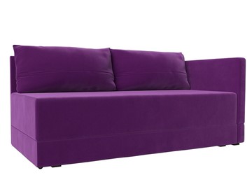 Детский диван Никас, Фиолетовый (Микровельвет) в Ангарске