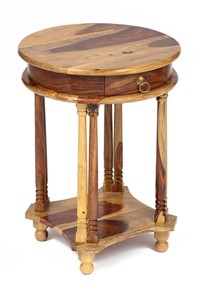 Столик кофейный Бомбей - 1149  палисандр, 45*45*60, натуральный (natural) арт.10049 в Ангарске