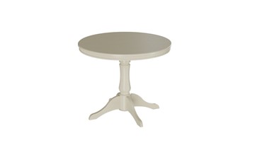 Круглый стол на кухню Орландо Т1, цвет Слоновая кость (Б-111.02.1) в Братске