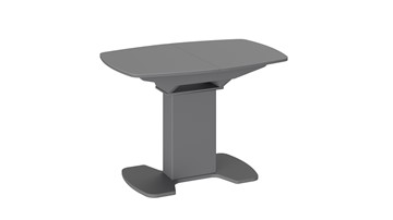 Стеклянный стол Портофино (СМ(ТД)-105.01.11(1)), цвет Серое/Стекло серое матовое LUX в Иркутске