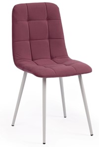 Обеденный стул CHILLY MAX 45х54х90 сливовый 16/белый арт.18286 в Ангарске