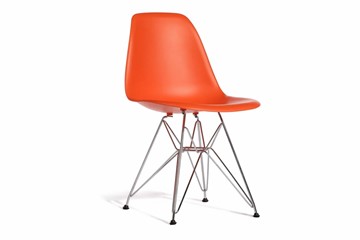 Обеденный стул derstuhl DSL 110 Chrom (оранжевый) в Братске