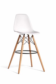 Барный стул derstuhl DSL 110 Wood bar (белый) в Ангарске