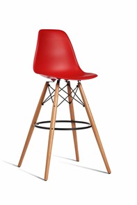 Барный стул DSL 110 Wood bar (красный) в Ангарске