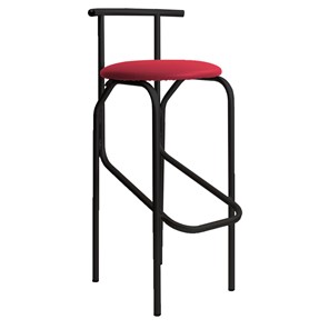 Кухонный барный стул Jola black, кожзам V в Ангарске