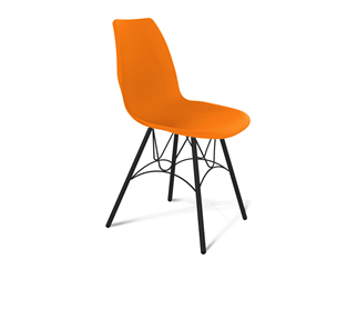 Обеденный стул SHT-ST29/S100 (оранжевый ral2003/черный муар) в Ангарске