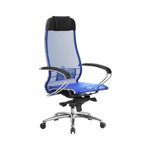Кресло офисное Samurai S-1.04, синий в Ангарске