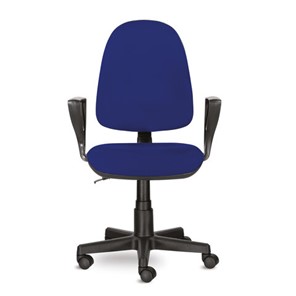 Компьютерное кресло Brabix Prestige Ergo MG-311 (регулируемая эргономичная спинка, ткань, синее) 532423 в Братске