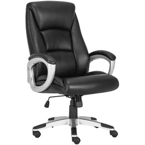 Кресло компьютерное Brabix Premium Grand EX-501 (рециклированная кожа, черное) 531950 в Братске