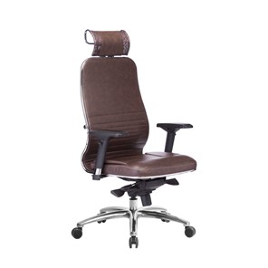 Офисное кресло Samurai KL-3.04, темно-коричневый в Ангарске
