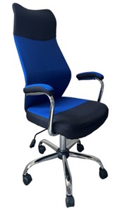 Компьютерное кресло C168 синий в Братске