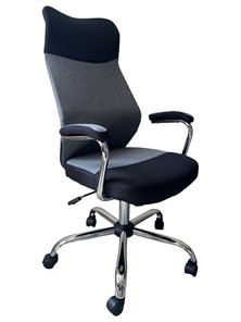 Кресло офисное C168 черный/серый в Ангарске