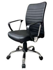 Кресло компьютерное С 161 W черный в Ангарске