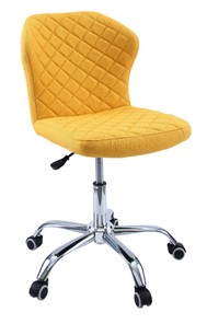 Кресло в офис KD-31, ткань Elain №20 желтый в Ангарске