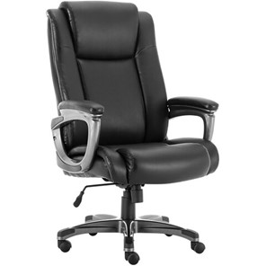 Кресло компьютерное Brabix Premium Solid HD-005 (рециклированная кожа, черное) 531941 в Братске