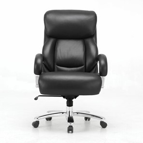 Компьютерное кресло Brabix Premium Pride HD-100 (натуральная кожа, черное) 531940 в Ангарске