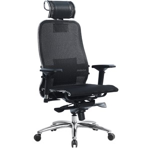 Офисное кресло Метта Samurai S-3.04, черный плюс в Братске