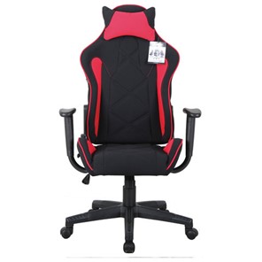 Офисное кресло Brabix GT Racer GM-100 (подушка, ткань, черное/красное) 531820 в Ангарске