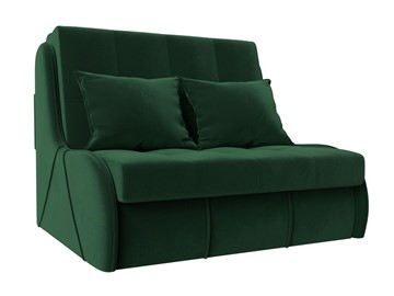 Прямой диван Риттэр 100, Зеленый (велюр) в Ангарске