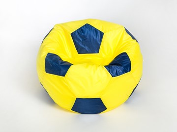 Кресло-мешок Мяч малый, желто-синий в Иркутске