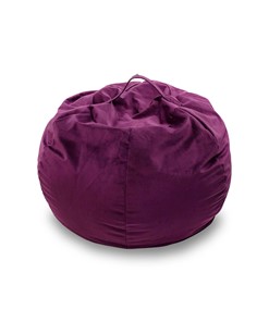 Кресло-мешок Орбита, велюр, фиолетовый в Ангарске