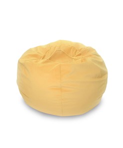 Кресло-мешок Орбита, велюр, лимон в Братске
