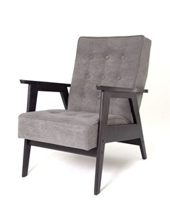 Кресло Ретро (венге / RS 15 - темно-серый) в Ангарске