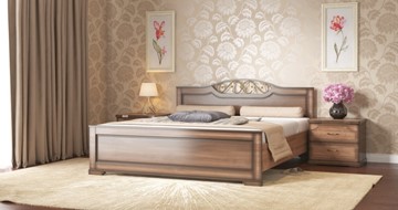 Кровать СВ-Стиль Жасмин 140*200 с основанием в Ангарске