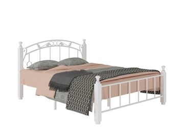 Двуспальная кровать Гарда 5, 160х200, белая в Ангарске
