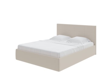Двуспальная кровать с механизмом Alba 180х200, Рогожка (Savana Milk) в Ангарске