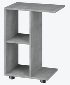 Столик подставной Ник цвет бетон в Ангарске