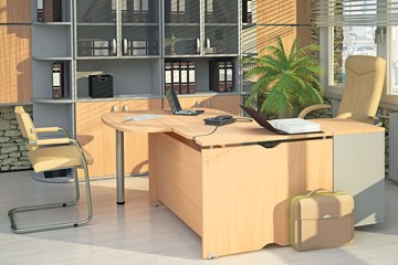 Набор мебели в офис Милан для руководителя отдела в Ангарске