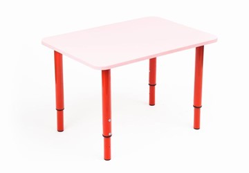 Растущий стол Кузя (Розовый,Красный) в Ангарске