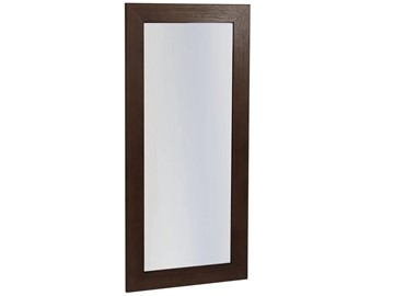 Зеркало настенное Берже 24-90 (темно-коричневый) в Ангарске