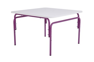 Растущий стол Фея Мой малыш, 0-1 гр., белый-фиолетовый в Братске