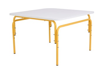 Растущий стол Фея Мой малыш, 0-1 гр., белый-желтый в Ангарске