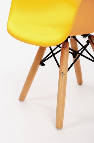 Детский стульчик DSL 330 K Wood (желтый) в Братске - изображение 1