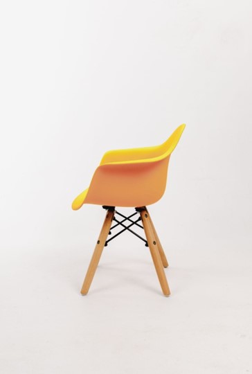Детский стульчик DSL 330 K Wood (желтый) в Ангарске - изображение 3