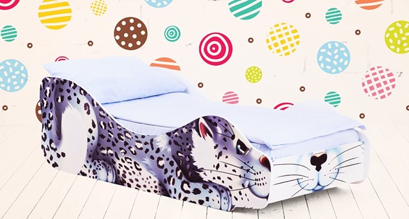 Кровать-зверенок Барс-Снежок в Ангарске - изображение