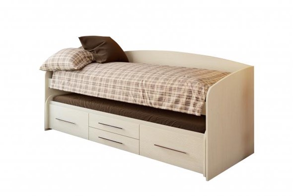 Кровать двухъярусная Адель - 5, Вудлайн кремовый в Братске - изображение