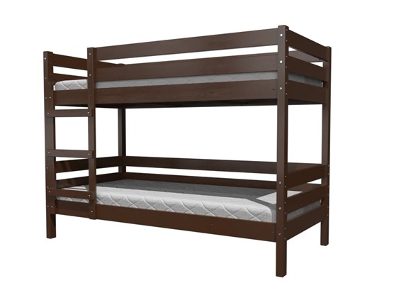 Кровать детская Джуниор двухъярусная (Орех Тёмный) в Ангарске - изображение