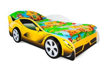 Детская кровать-машина Ferrari в Ангарске - предосмотр