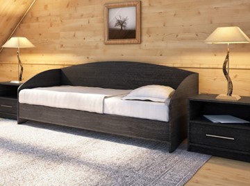 Кровать подростковая Этюд Софа, 90х200, венге в Ангарске