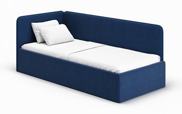 Кровать в детскую Leonardo синий 160х70 в Ангарске