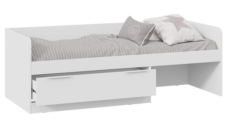 Кровать в детскую Марли Тип 1 (Белый) в Братске - изображение 1