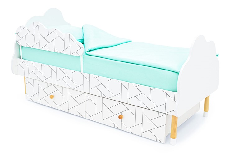 Кровать детская Stumpa Облако "Мозаика" в Ангарске - изображение 3