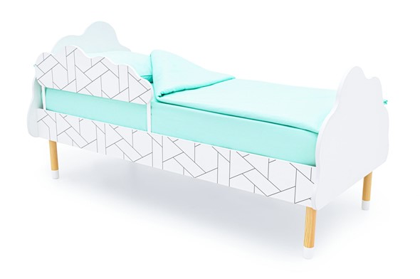 Кровать детская Stumpa Облако "Мозаика" в Братске - изображение